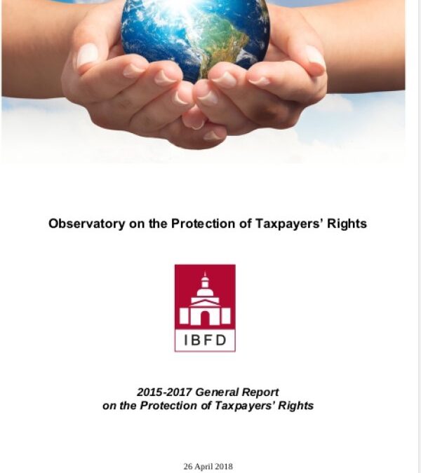 2015-2017 General Report on the Protection of Taxpayers’ Rights