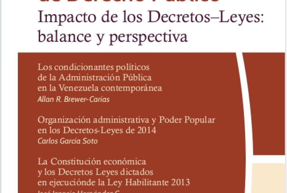 La Legislación Delegada Tributaria de 2014 (1): Parte General. Síntesis analítica.