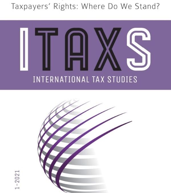 Mandatory Disclosure Rules and Taxpayers’ Rights: Where Do We Stand?