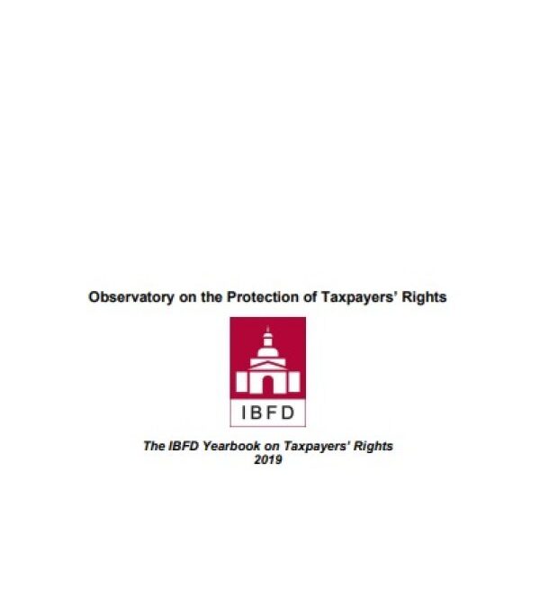 The IBFD Yearbook on Taxpayers’ Rights 2019